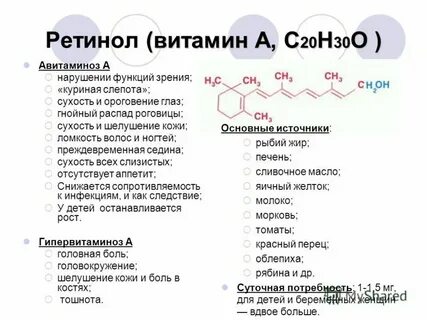 С чем можно сочетать ретинол