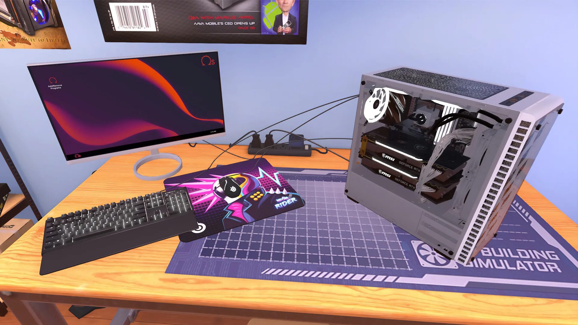 Pc creator 2 pc build. Pc builder simulator 2. pc building simulator обнова. pc building simulator фон. пк куплинова в pc building simulator.