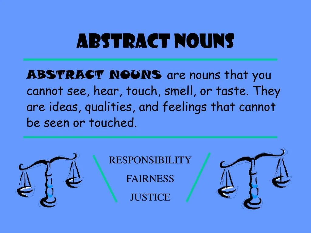 Abstract Nouns в английском. Forming abstract Nouns примеры. Абстрактные понятия на английском. Noun примеры.