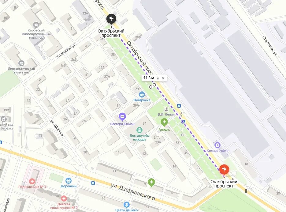 Октябрьский проспект 127 киров. Октябрьский проспект 127 киров