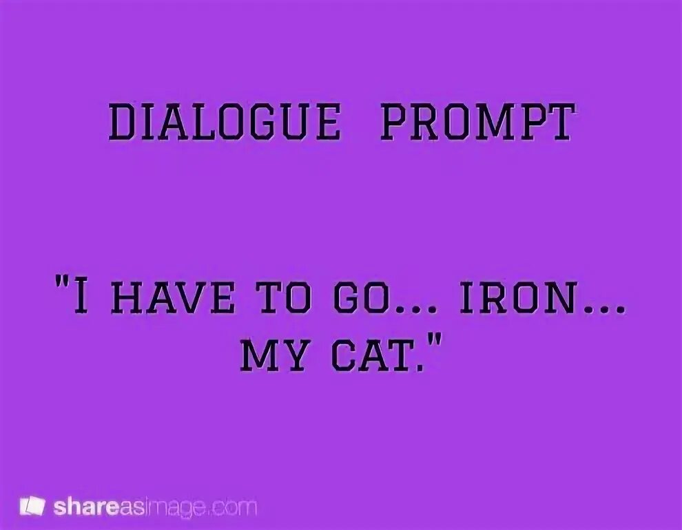 I can prompt you