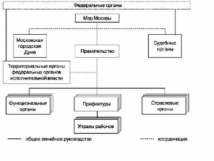 Схему органов власти местного самоуправления