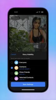 Telegram stories