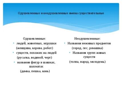 Речка как одушевленный предмет