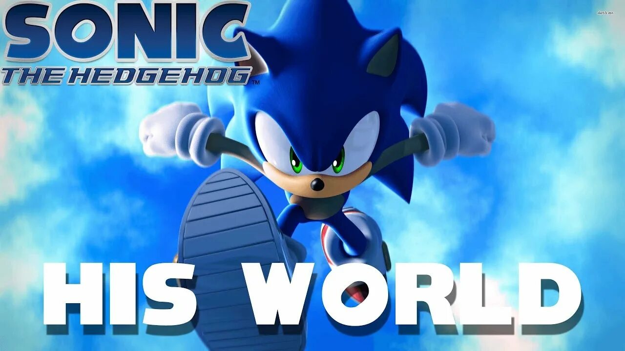 His world com. His World Sonic 2006. Sonic his World. Sonic Frontiers Sonic the Hedgehog. His World Sonic текст.