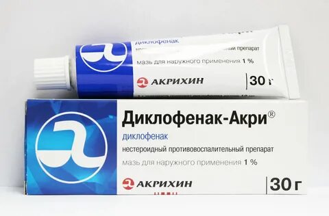 Нестероидные противовоспалительные гели