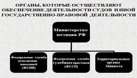 Понятие организационного обеспечения судов
