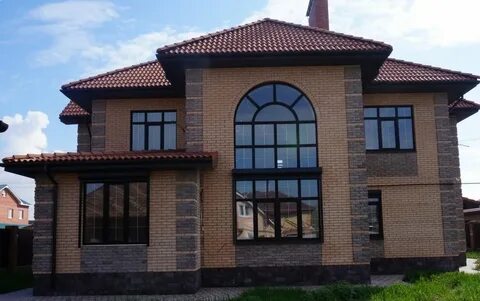 Дом из облицовочного кирпича