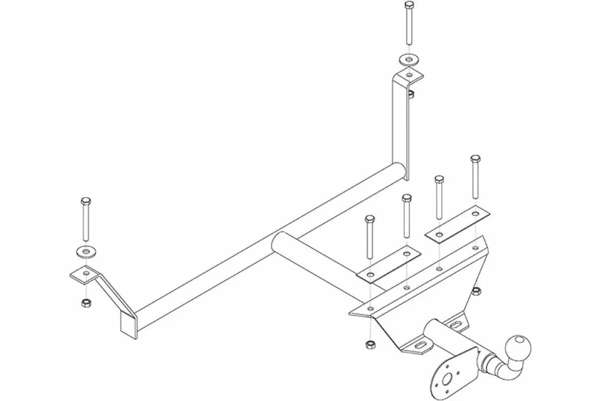 Avtos info. ТСУ (фаркоп) ГАЗ 3110. Фаркоп на Волгу 31105. ГАЗ 31029 фаркоп. Фаркоп ГАЗ 2410.