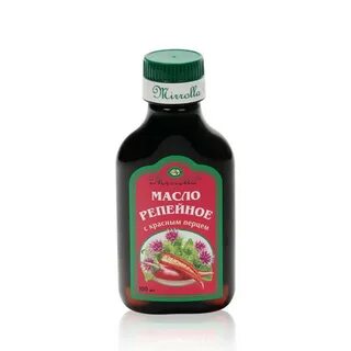 Репейное масло красный