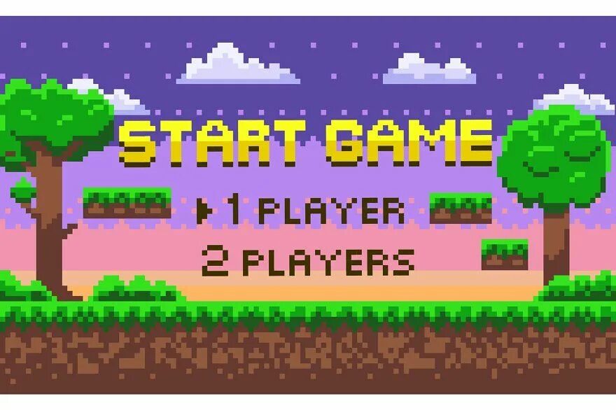 Start game ru. Пиксельный старт. Пиксельный старт игры. Пиксельное начала игры. Старт пиксель арт.