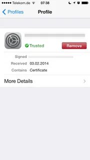 Сертификаты для ios