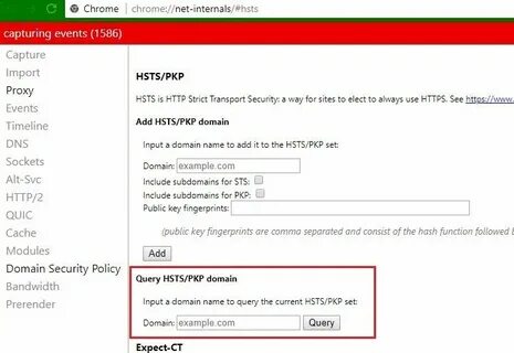Нет заголовка hsts
