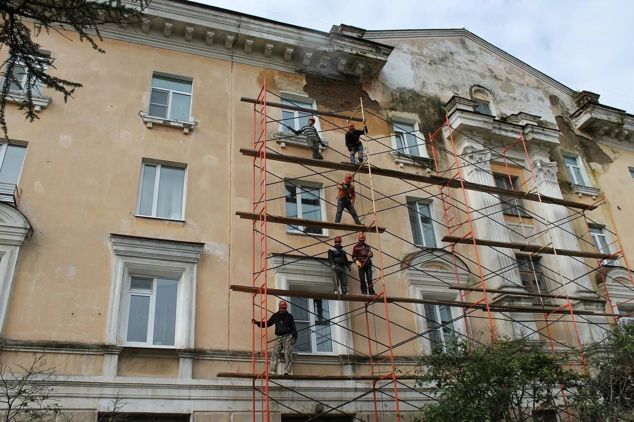 Капремонт фасадов