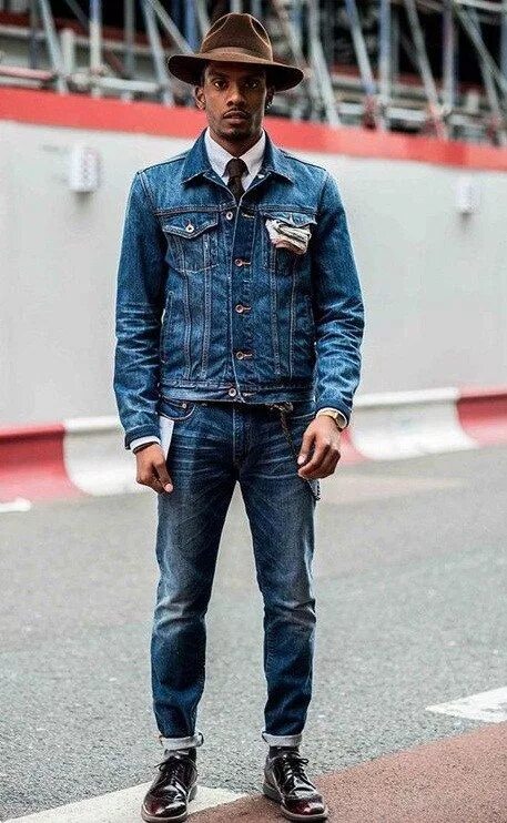 49 Stylish Mens Style Casual Inspiration Ideas Мужской наряд, Мужские джинсовые 