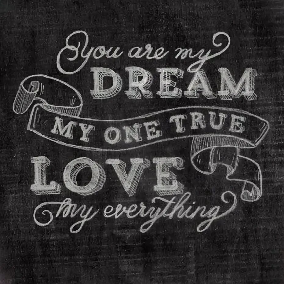 The only one that is true. My true love. one life one love true. one life one love.