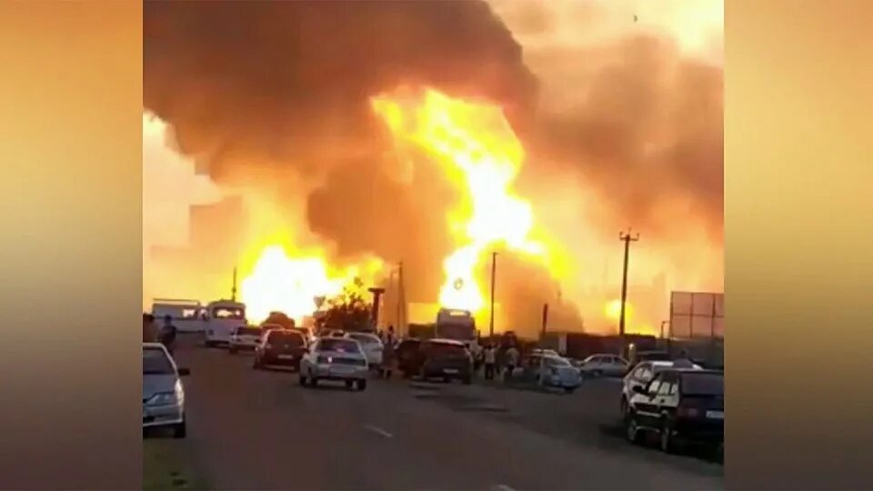 Что взорвалось в краснодарском крае