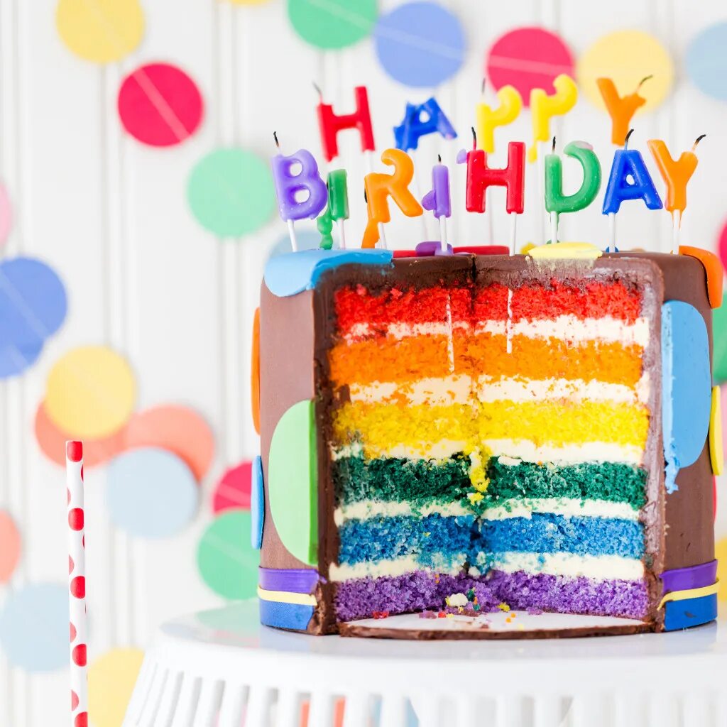 Цветное день рождения. Торт с днем рождения!. Поздравления с днём рождения торт. Открытка с днём рождения торт. Торт «Радуга».