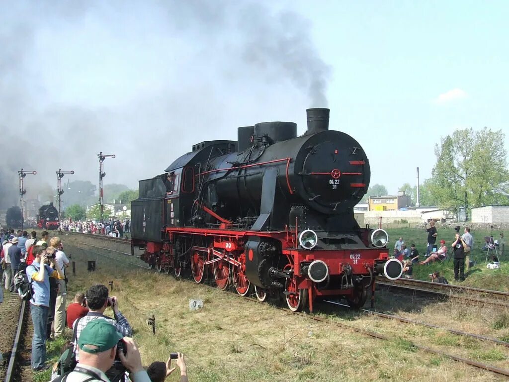 Прилипший к паровозу