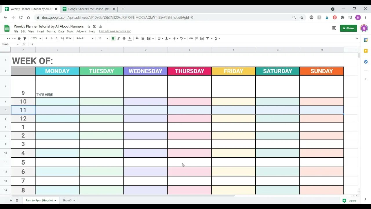 Гугл планировщик. Weekly planning with Google Calendar. Как сделать ежемесячный