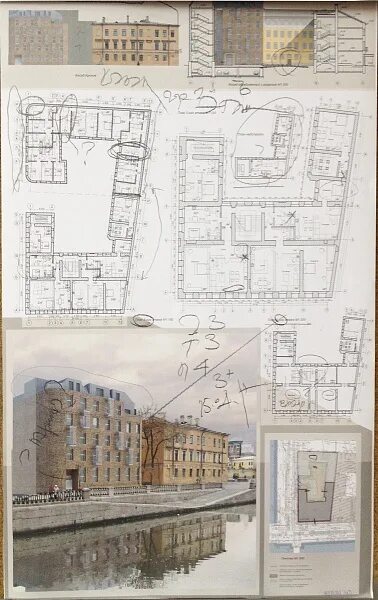секционный дом спбгасу. доходный дом товарищества даниловской мануфактуры. реконструкция доходного дома. реконструкция доходного дома. и.