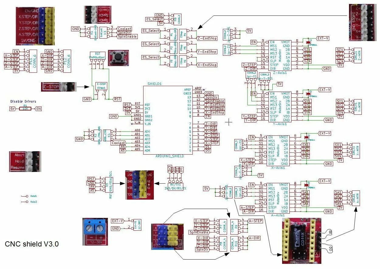 Arduino Nano CNC Shield. ЧПУ Shield v3 v4,. Arduino Nano CNC Shield v3.0. CNC Shield v3.0 pinout.