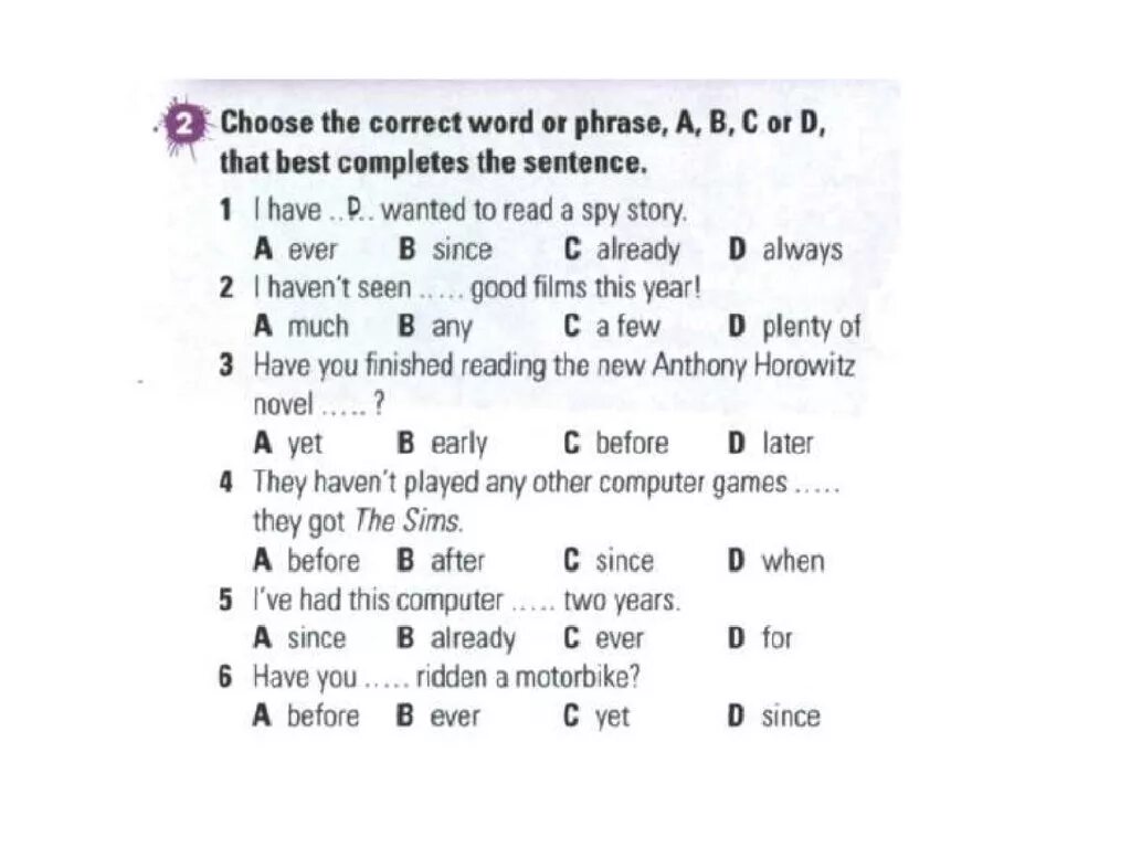 Choose the correct Word. Choose the best option to complete the sentence ответы. Choose the correct answer. Choose the correct Word/phrase.