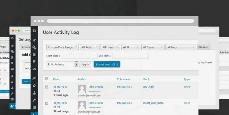 User tracker. User activity. user tracking. user profiles made easy wordpress плагин. active users.