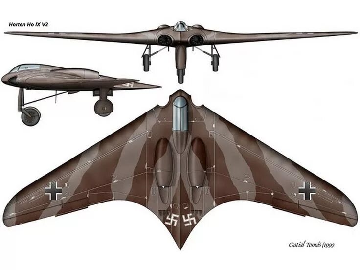 H 229. Летающее крыло horten ho 229. horten ho 229 стелс-бомбардировщик. «хортен» ho.229. horten ho ix также gotha go 229.