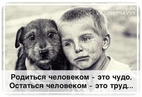Добрым человек не рождается