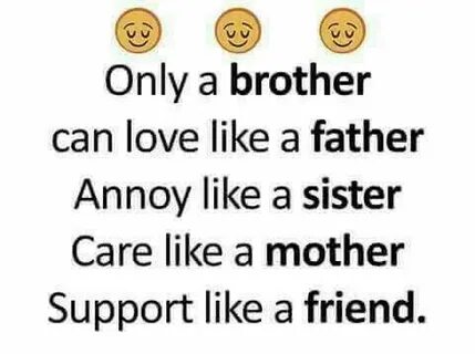 Love you like a brother