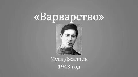 Муса джалиль стих ромашка