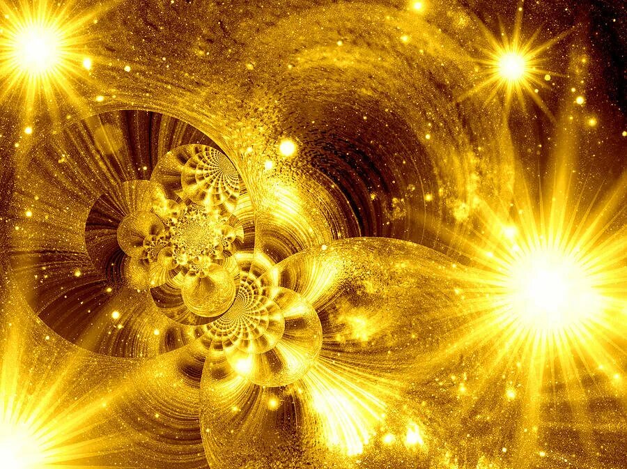 Солнце низвергало на землю золотые сияющие потоки. Поток божественной энергии. Божественное солнце. Солнце сияет. Золотой поток.