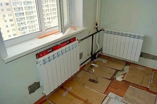 Можно ли ставить радиаторы до подключения газа Подключение радиатора отопления к полипропиленовым трубам