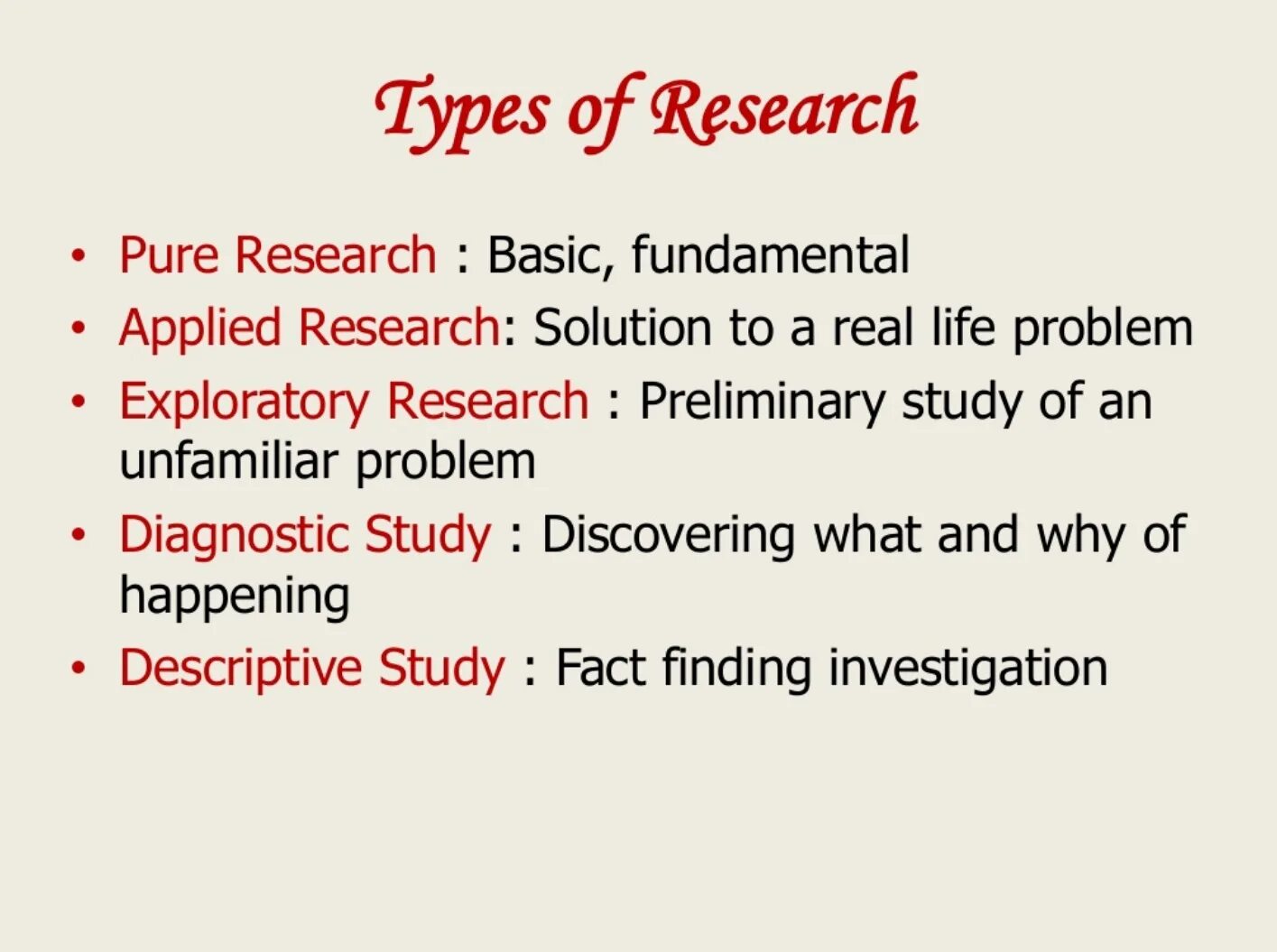 Types of research. Research methods. Exploratory research Types. Types of theses and dissertations. Fundamental paper education show