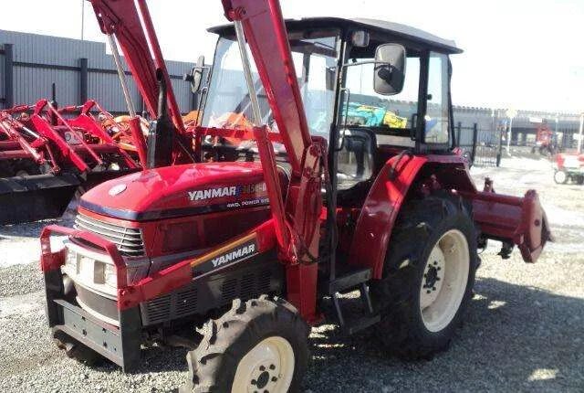 Дром приморский край трактора. Yanmar f 3850. Yanmar f265. Японские трактора Янмар. Мини-трактор Yanmar f265, 2010.