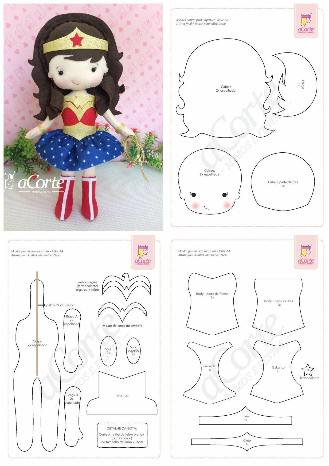 Кукла из фетра выкройка шаблон Pin by JOANNA on Felt Whatever Felt crafts patterns, Felt toys, Felt dolls