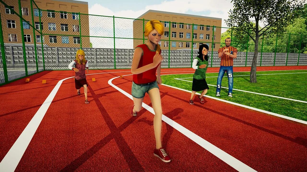 School game mod. Скул герл симулятор. Школа девочек симулятор. Игры в школе. Игра школа игра.