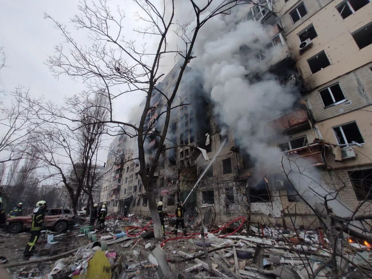 Обстрелы киева сегодня