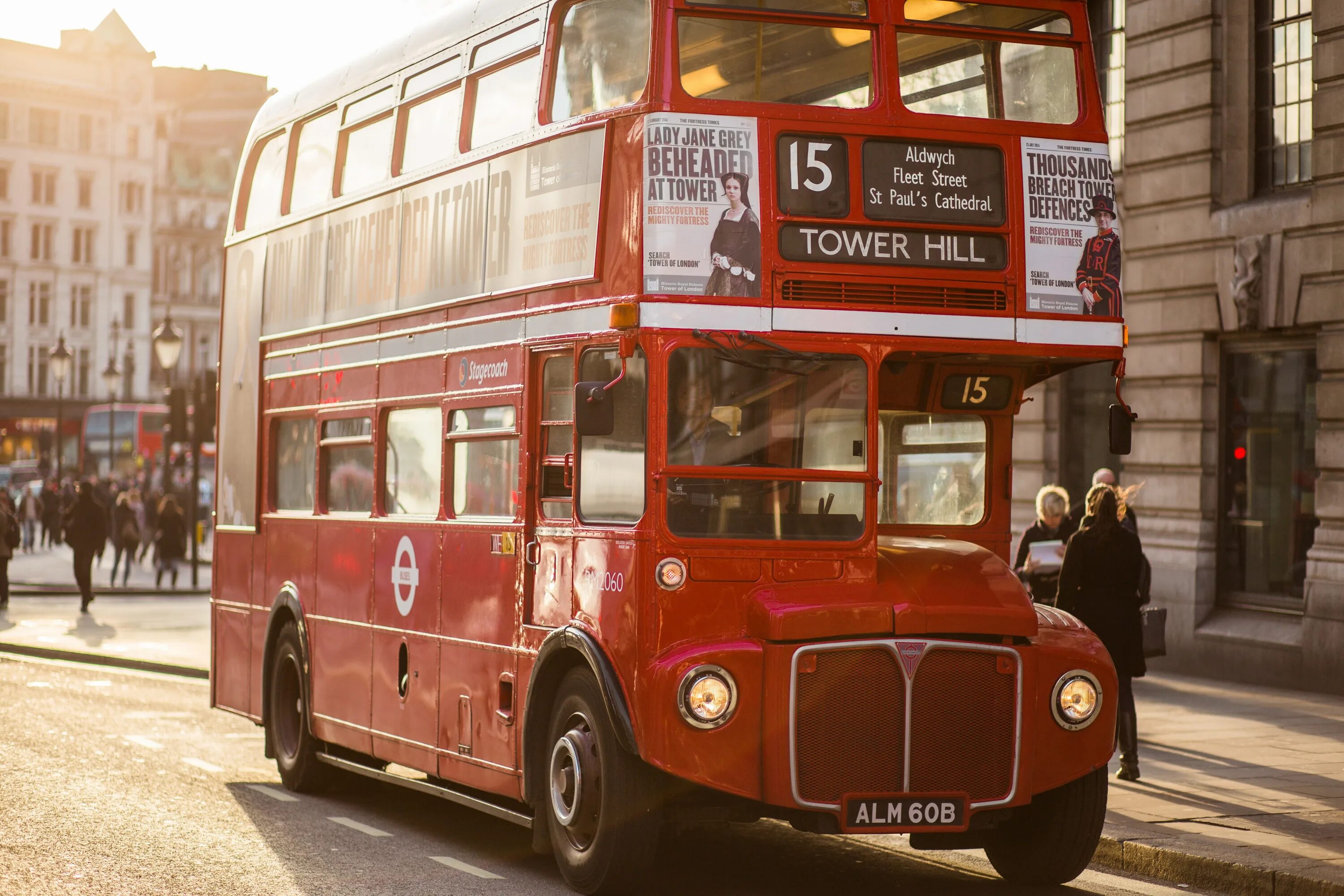 Red bus