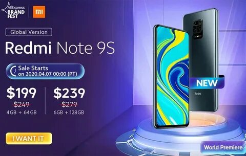 Xiaomi redmi note 9 характеристики