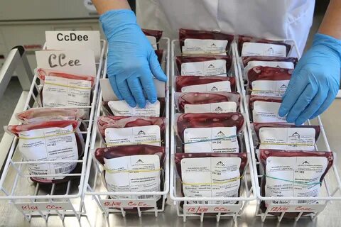 В контейнер с донорской кровью допускается