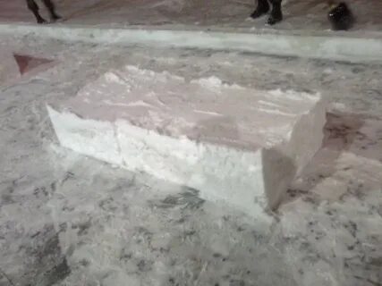 Кубометр снега