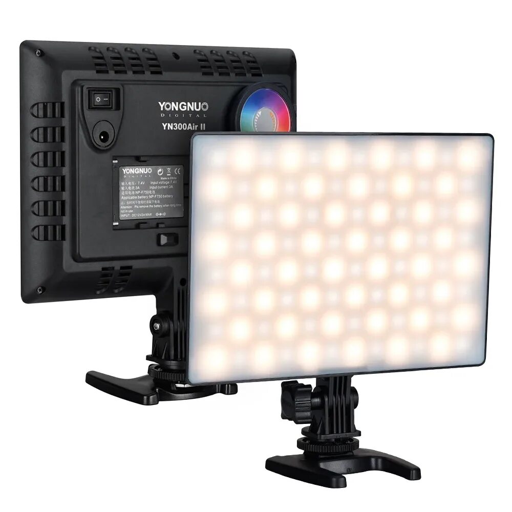 Yongnuo yn 300. Yongnuo yn300 air ii. yongnuo yn-300 air. накамерный свет светодиодный yongnuo yn-300 air. светодиодный видеосвет yongnuo yn-300 air.