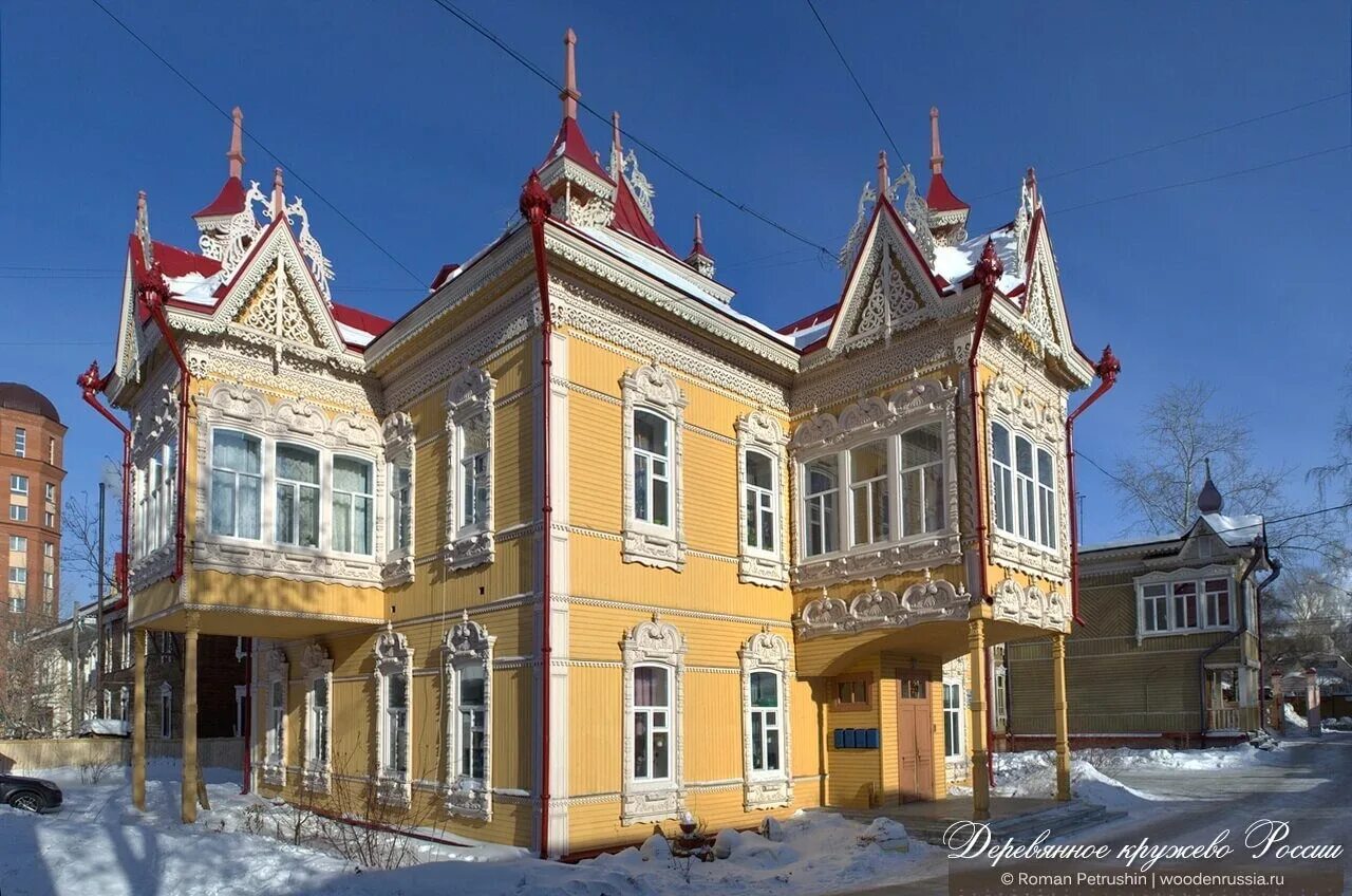 Здания города томска