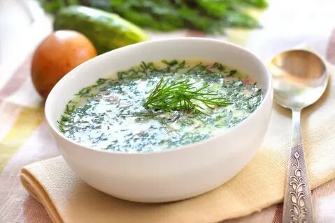 Кефир яйцо зелень