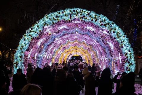 Световой туннель