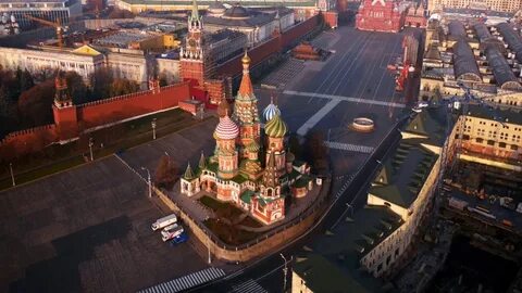 Красная площадь вид сверху