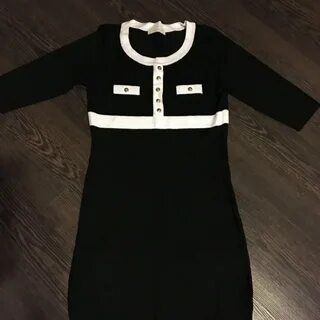 Черное платье шанель