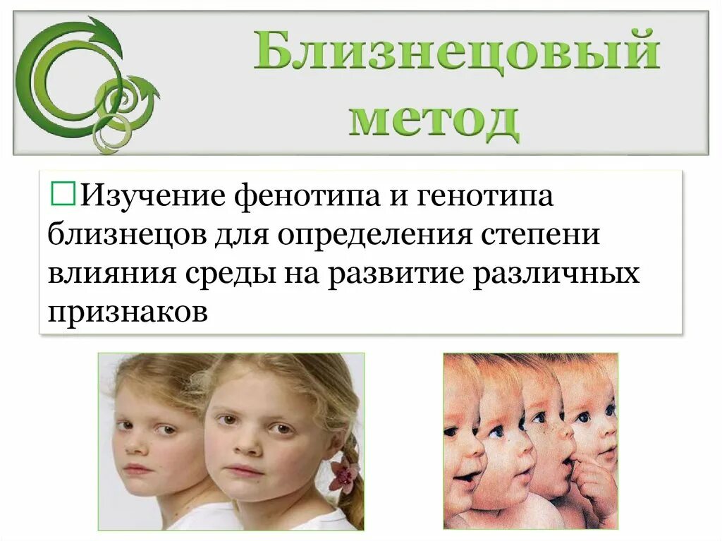 Определение близнецового метода